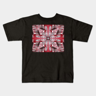 Impossible Architectures: red facade of house in Berlin Kids T-Shirt